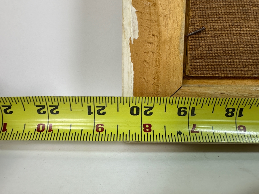 Original Nautical Marina Painting On Board Artist Signed 17.5 X 10 Framed [Photo 17]