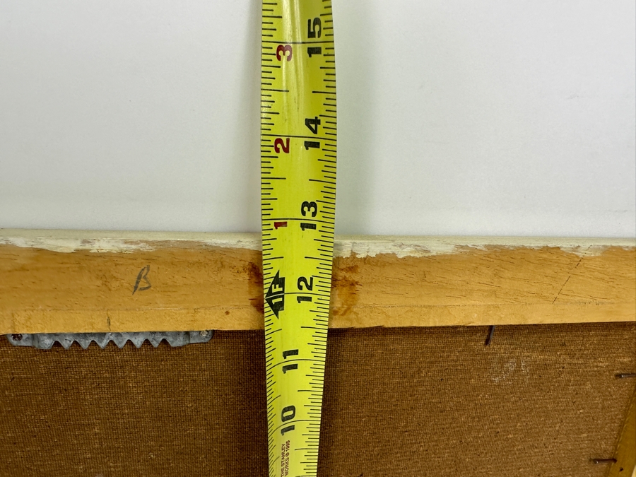 Original Nautical Marina Painting On Board Artist Signed 17.5 X 10 Framed [Photo 18]