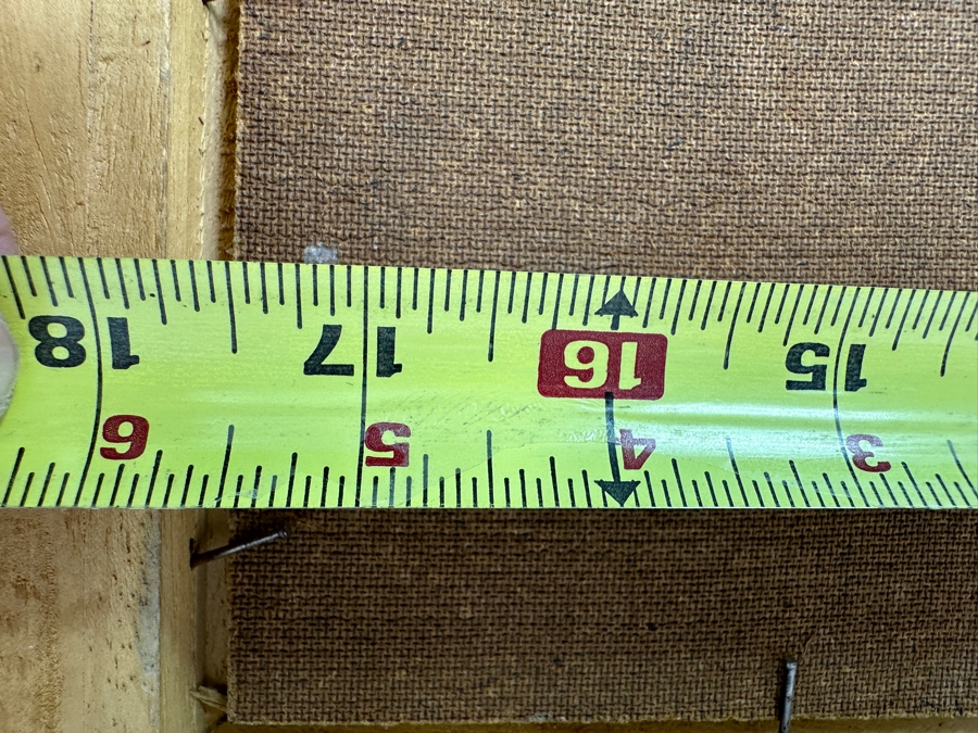 Original Nautical Marina Painting On Board Artist Signed 17.5 X 10 Framed [Photo 15]