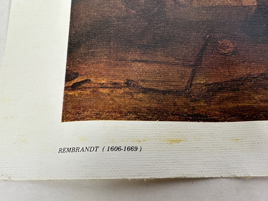 Rembrandt Canvas Print Titled 'The Night Watch' From The Reproduction Dept Of The Rijksmuseum In Amsterdam Print In Italy By Scala, Florence 28 X 23 [Photo 10]