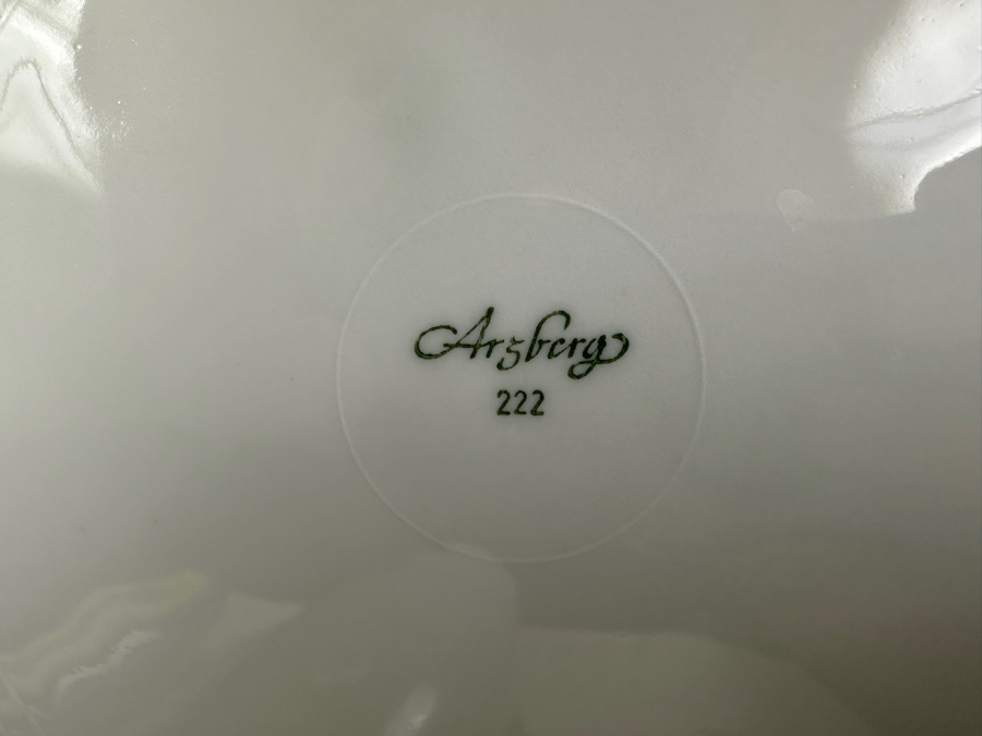 Vintage Mid-Century Arzberg Goldene Medaille German Porcelain China Service Set By Heinrich Loffelhardt - 24 Pieces [Photo 23]