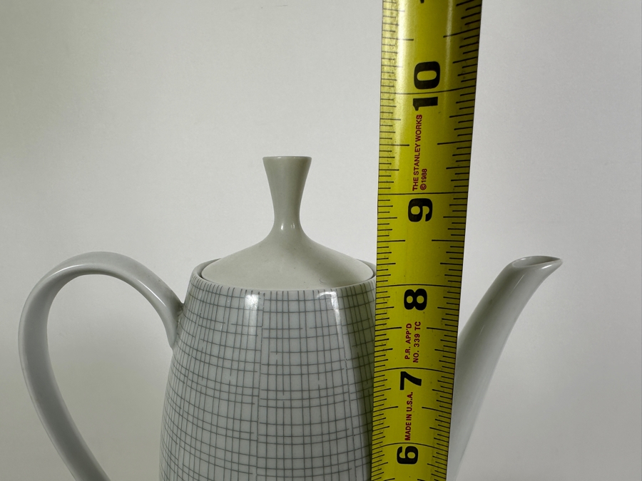 Vintage Mid-Century Arzberg Goldene Medaille German Porcelain China Service Set By Heinrich Loffelhardt - 24 Pieces [Photo 20]