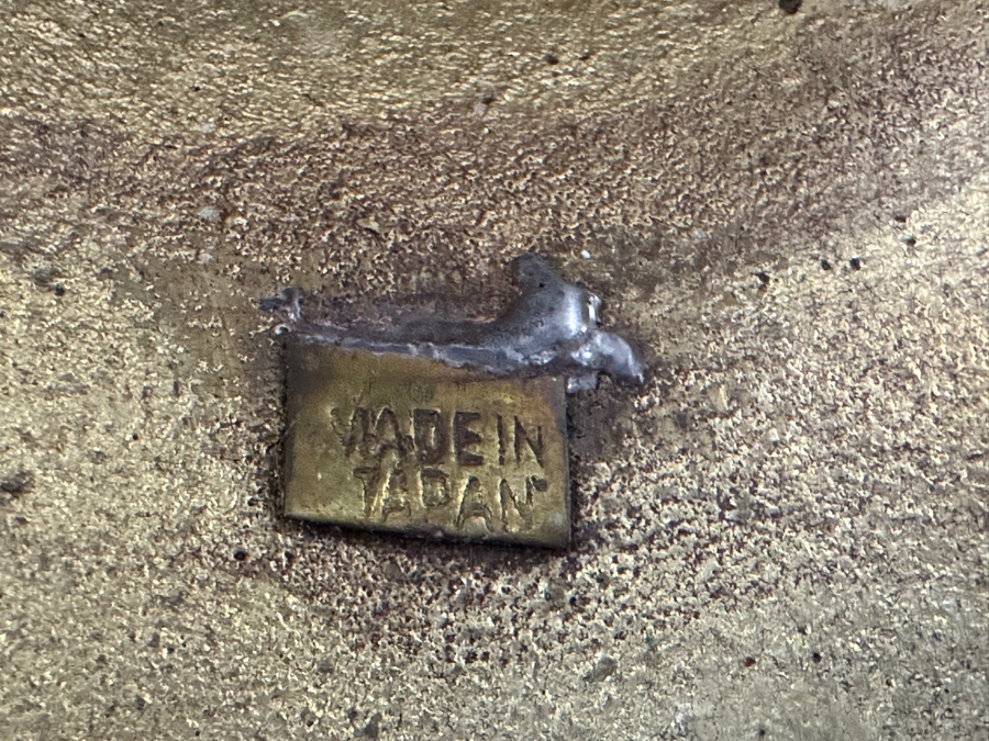 Large Japanese Freestanding Floor Candle Holder Signed With Candle 29.5'H [Photo 4]