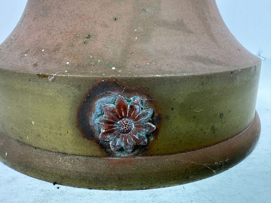 Large Japanese Freestanding Floor Candle Holder Signed With Candle 29.5'H [Photo 6]