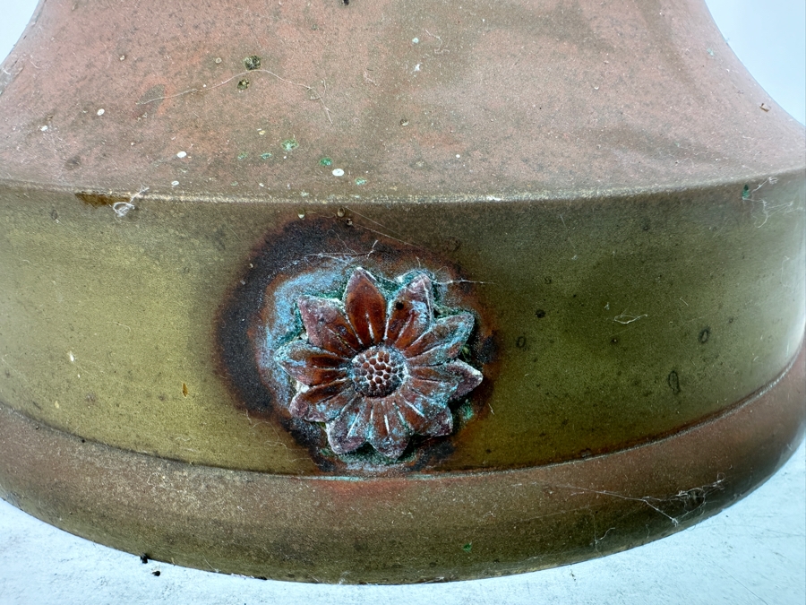 Large Japanese Freestanding Floor Candle Holder Signed With Candle 29.5'H [Photo 7]