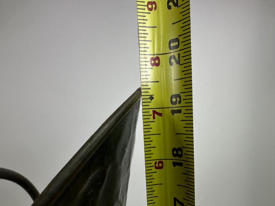 Vintage Repousse Copper Coal Scuttle Umbrella Stand 19.5H [Photo 8]