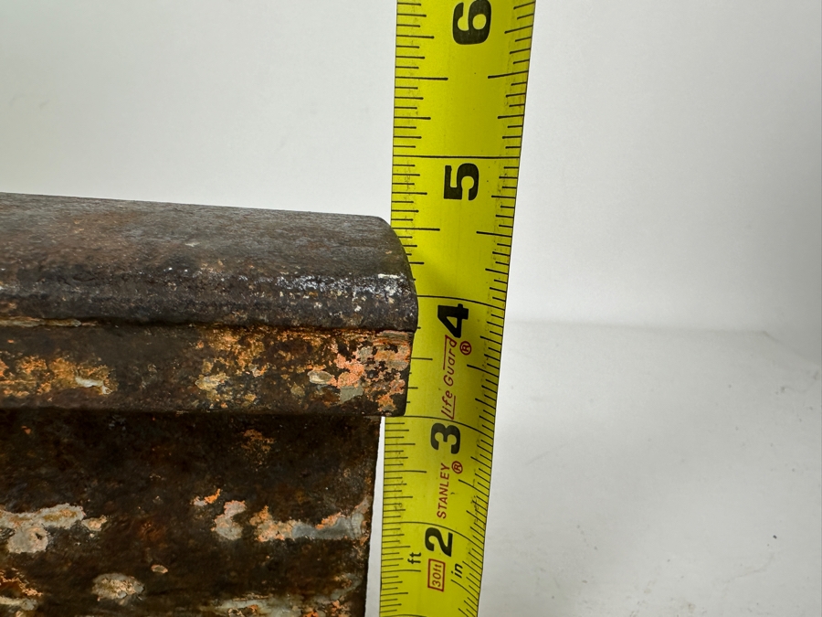 Railroad Train Track Section Repurposed Ship's Cleat 6.5W X 4.5H [Photo 8]