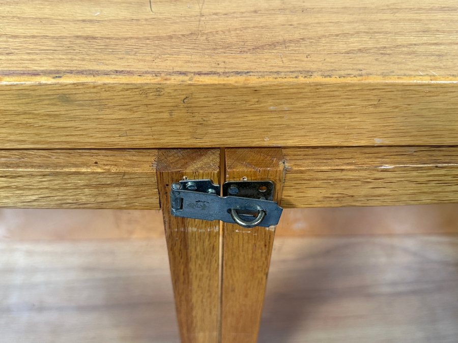 Solid Wood Lockable Narrow Display Cabinet Case 41.5W X 7D X 44.5H [Photo 6]