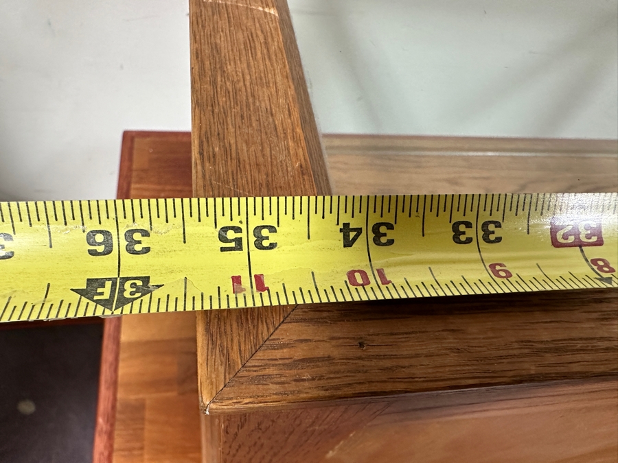 Countertop Display Case With Lockable Hinged Back (Have Key) 35.5W X 18.5D X 16H [Photo 8]