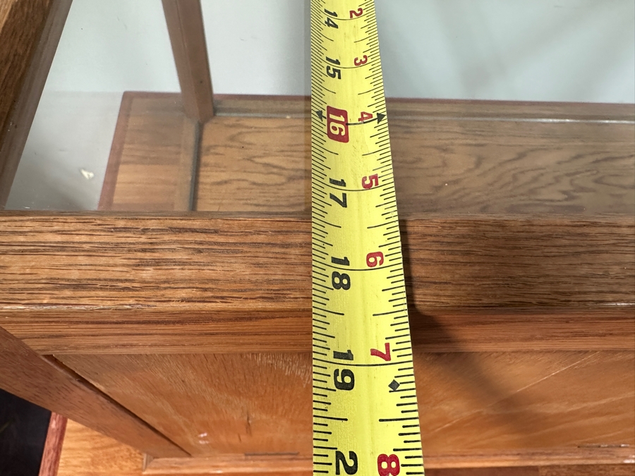 Countertop Display Case With Lockable Hinged Back (Have Key) 35.5W X 18.5D X 16H [Photo 9]