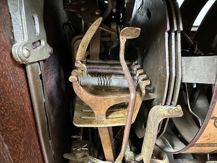 1925 Original Rare 5 Cent O. D. Jennings Rock-Ola Gooseneck Slot Machine Filled With Vintage Nickels Ready To Payout S/N 688010 Working 15W X 14D X 25H [Photo 26]