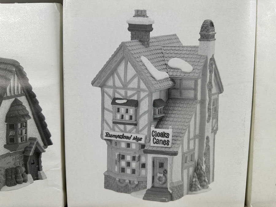 (10) Department 56 Hand Painted Porcelain Villages With Boxes - See Photos [Photo 7]