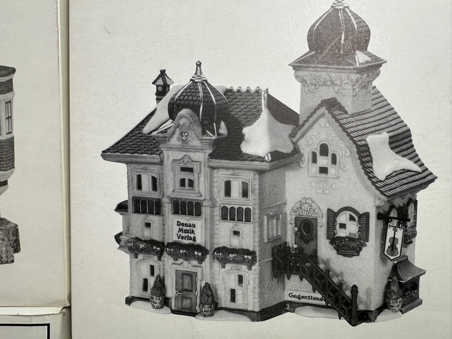 (10) Department 56 Hand Painted Porcelain Villages With Boxes - See Photos [Photo 10]