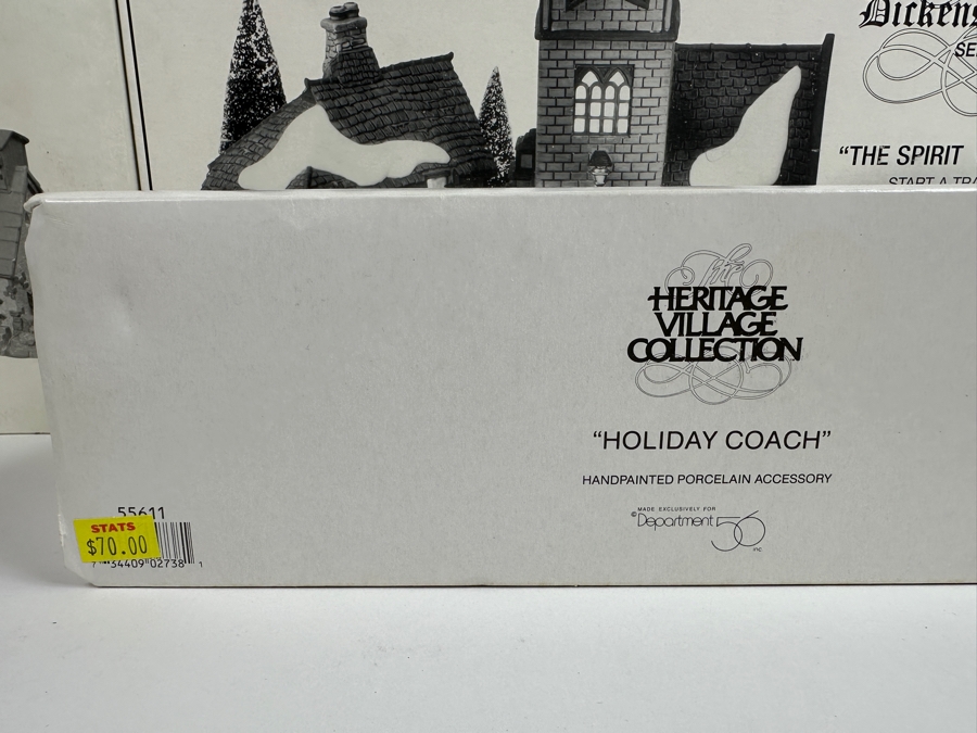 (10) Department 56 Hand Painted Porcelain Villages With Boxes - See Photos [Photo 14]