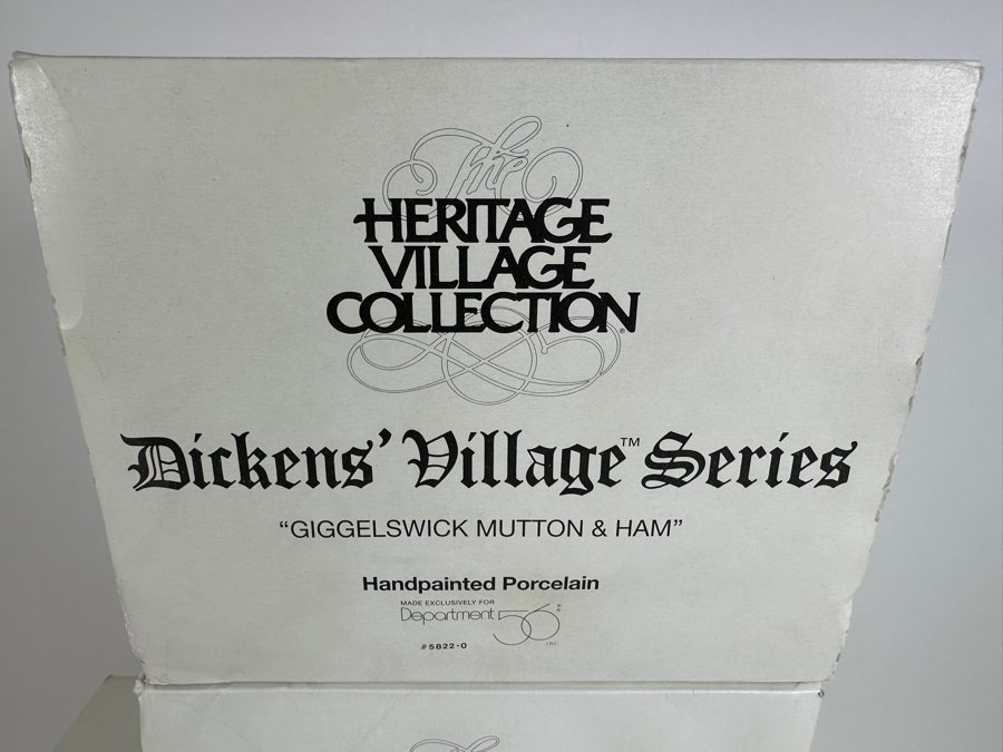 (10) Department 56 Hand Painted Porcelain Villages With Boxes - See Photos [Photo 24]
