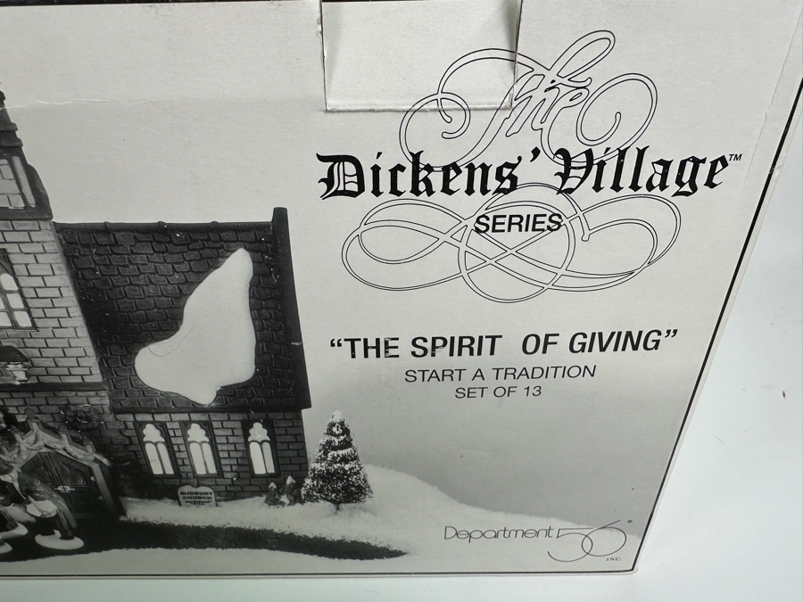 (10) Department 56 Hand Painted Porcelain Villages With Boxes - See Photos [Photo 22]