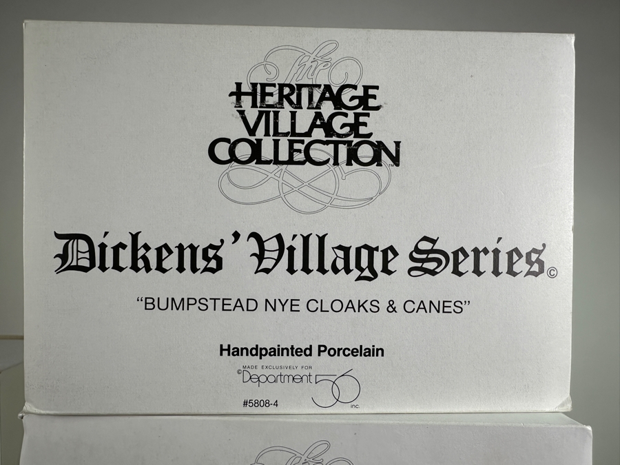 (10) Department 56 Hand Painted Porcelain Villages With Boxes - See Photos [Photo 21]