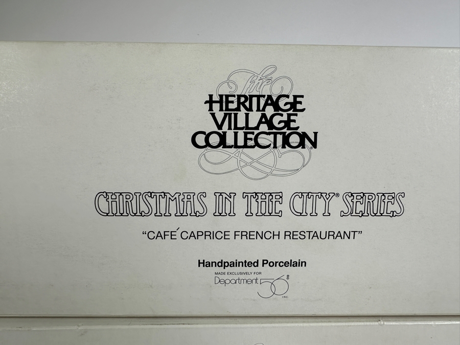(14) Department 56 Hand Painted Porcelain Villages With Boxes - See Photos [Photo 28]