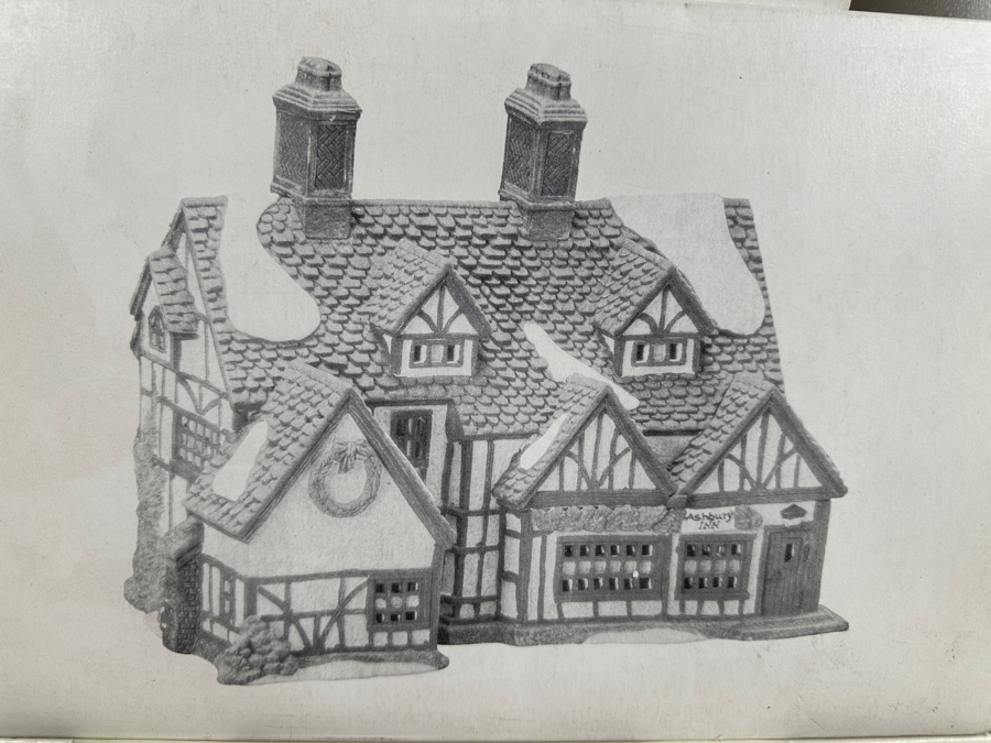 (14) Department 56 Hand Painted Porcelain Villages With Boxes - See Photos [Photo 8]