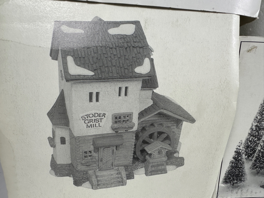 (14) Department 56 Hand Painted Porcelain Villages With Boxes - See Photos [Photo 5]