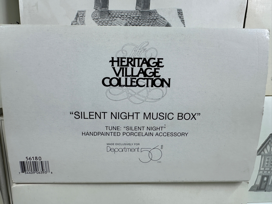 (14) Department 56 Hand Painted Porcelain Villages With Boxes - See Photos [Photo 19]