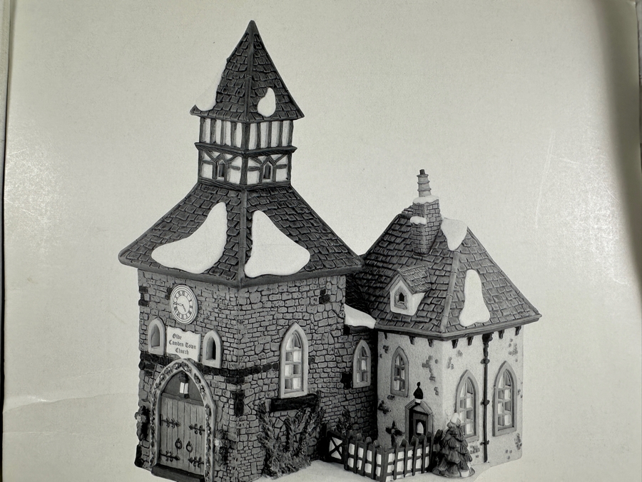 (14) Department 56 Hand Painted Porcelain Villages With Boxes - See Photos [Photo 13]