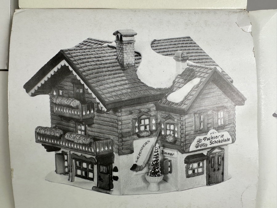 (14) Department 56 Hand Painted Porcelain Villages With Boxes - See Photos [Photo 10]