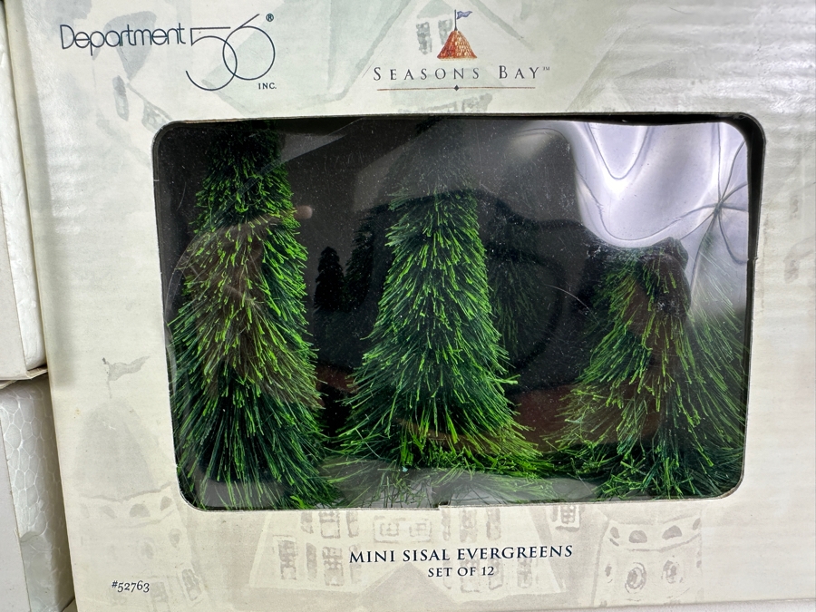 (25) Department 56 Hand Painted Porcelain Accessories People With Boxes - See Photos [Photo 13]