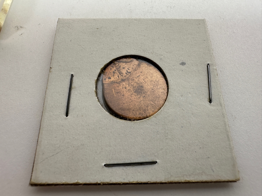 Collection Of Vintage United States Cents Pennies: 1857 Flying Eagle Penny, WWII Steel Cents, Misstamped Penny & 1902 Indian Head Penny [Photo 16]