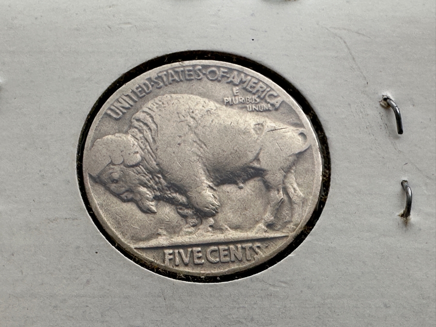 (4) Vintage 1935, 2 X 1936 & 1937 Buffalo Indian Nickels [Photo 14]