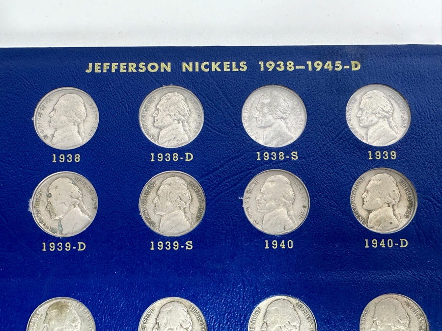 Complete Set Of Jefferson Nickels 1938-1961 Including Silver Nickels [Photo 5]