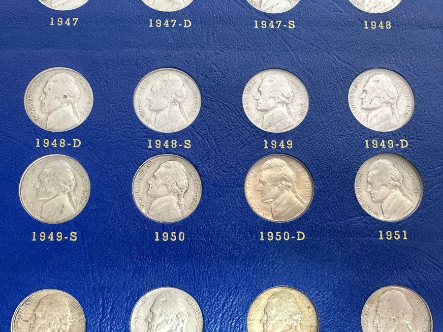 Complete Set Of Jefferson Nickels 1938-1961 Including Silver Nickels [Photo 12]