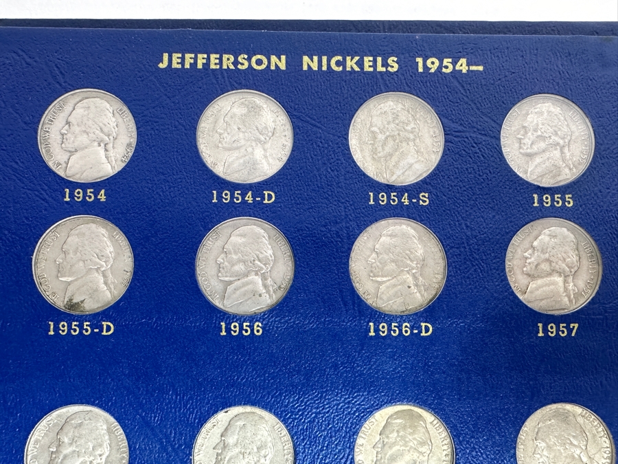 Complete Set Of Jefferson Nickels 1938-1961 Including Silver Nickels [Photo 16]