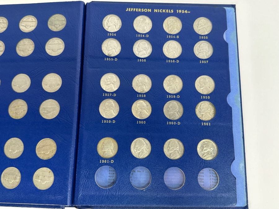 Complete Set Of Jefferson Nickels 1938-1961 Including Silver Nickels [Photo 15]