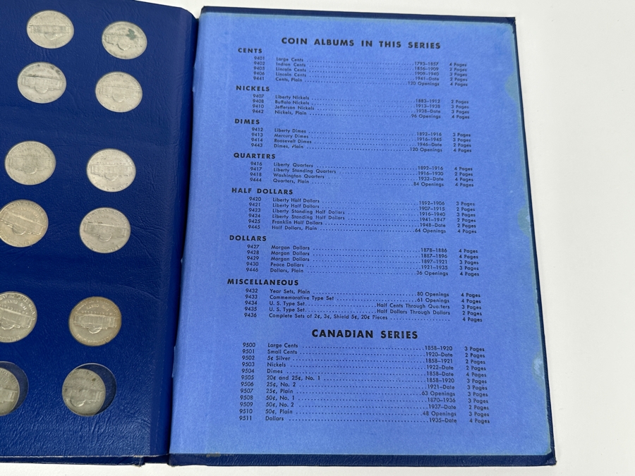 Complete Set Of Jefferson Nickels 1938-1961 Including Silver Nickels [Photo 20]