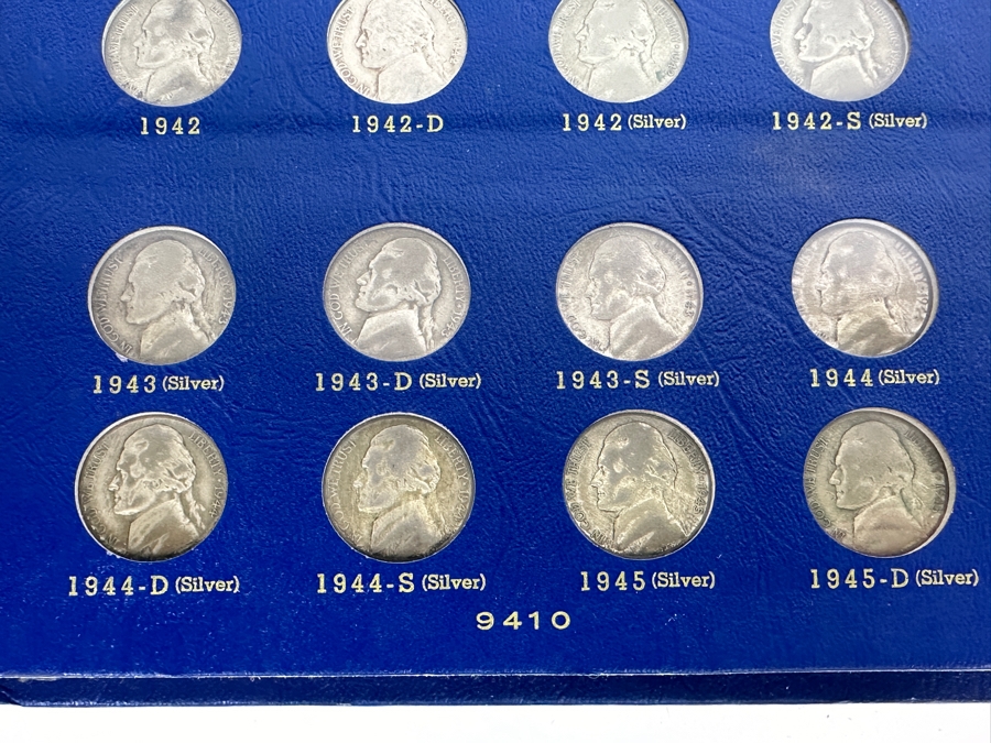 Complete Set Of Jefferson Nickels 1938-1961 Including Silver Nickels [Photo 7]