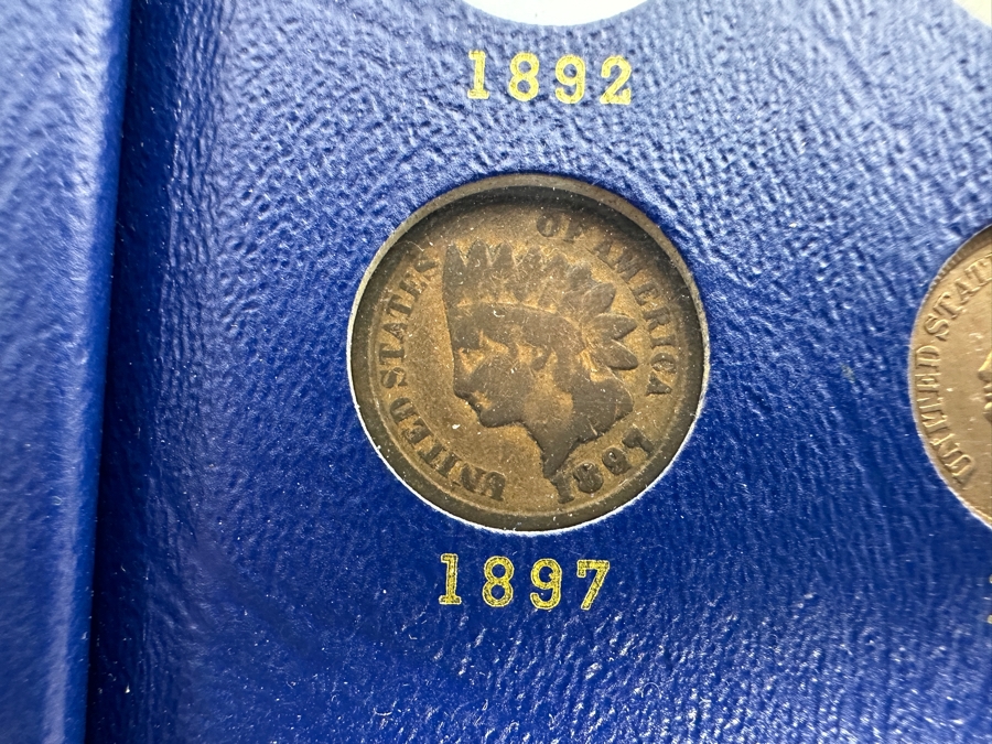 Vintage Indian Cents 1856-1909 Flying Eagle & Indian Head Cents Not Complete - See Photos [Photo 14]