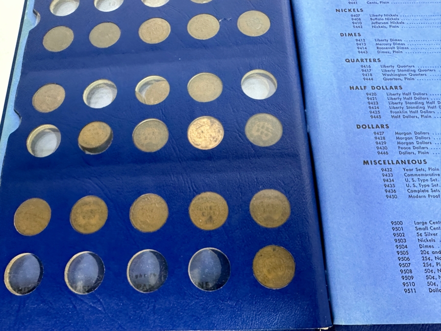 Vintage Indian Cents 1856-1909 Flying Eagle & Indian Head Cents Not Complete - See Photos [Photo 20]