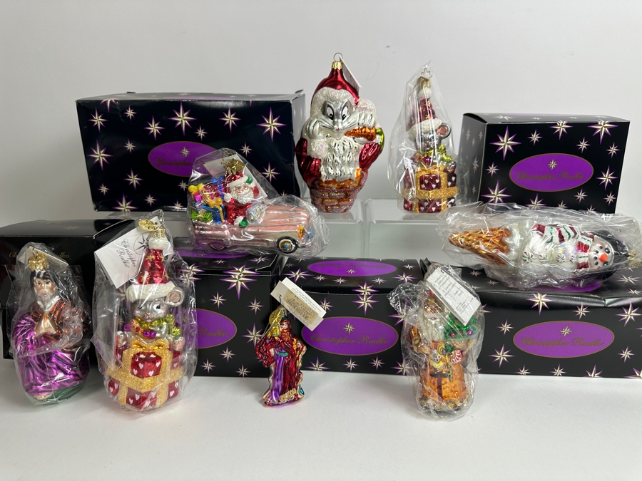 Collection Of Vintage Christopher Radko Glass Ornaments [Photo 3]