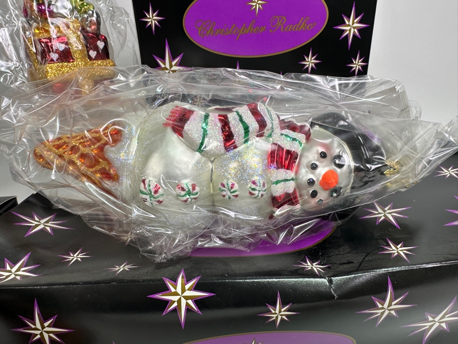 Collection Of Vintage Christopher Radko Glass Ornaments [Photo 7]