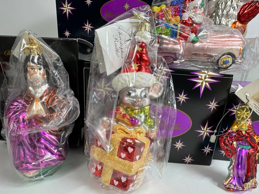 Collection Of Vintage Christopher Radko Glass Ornaments [Photo 9]