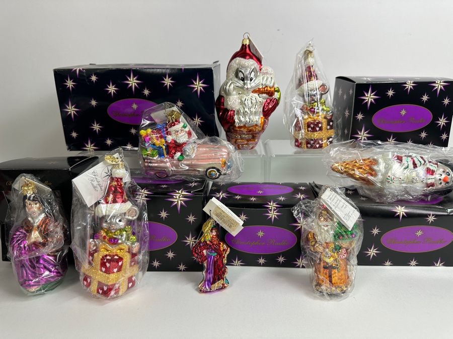 Collection Of Vintage Christopher Radko Glass Ornaments [Photo 2]
