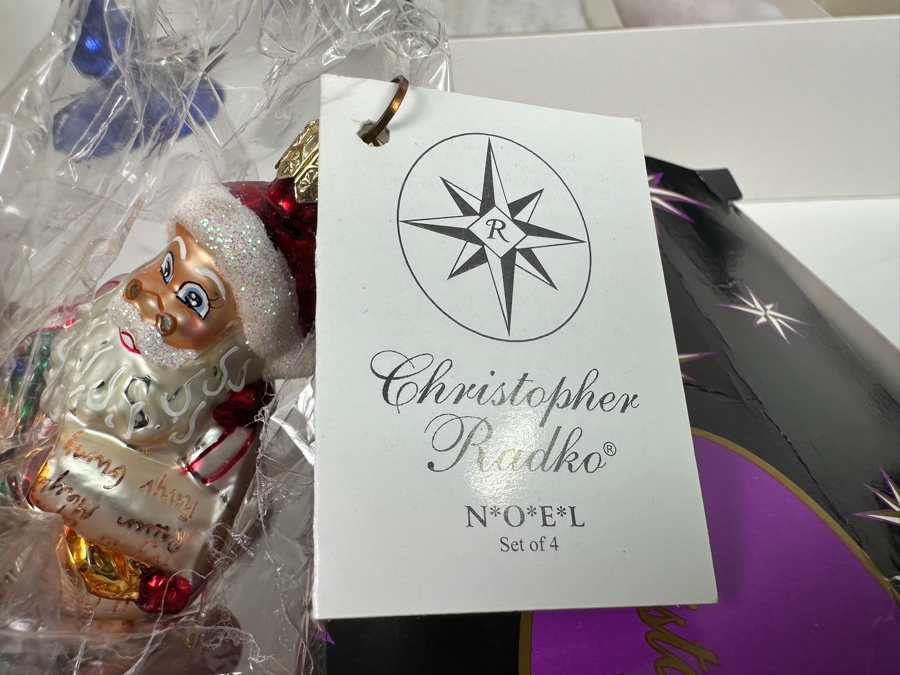 Collection Of Vintage Christopher Radko Glass Ornaments [Photo 15]
