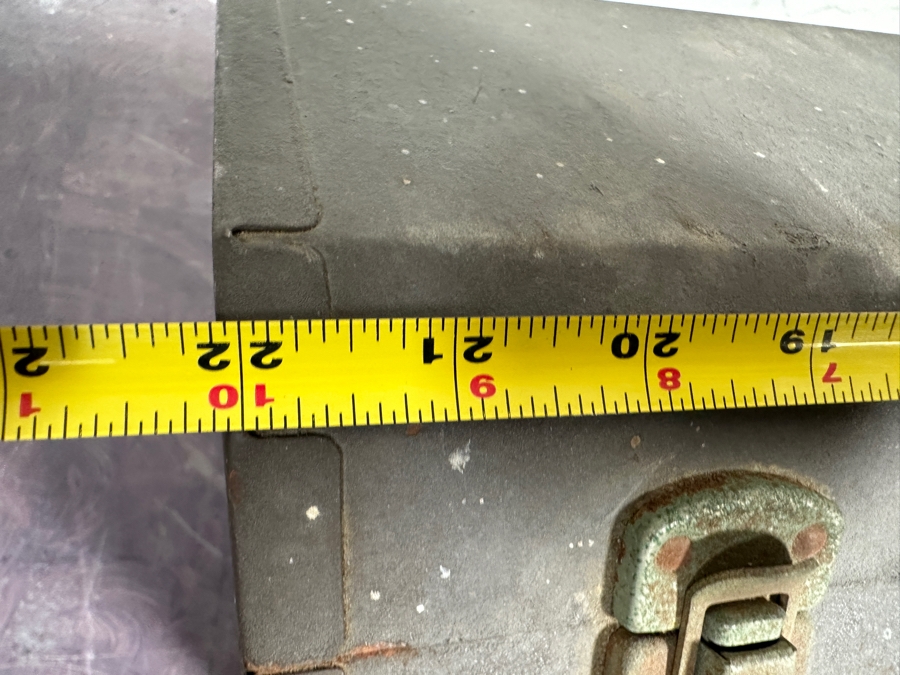 Vintage Kennedy Kits Metal Toolbox Style No. 1022 With Various Electrical Related Items 22W X 10D X 12.5H [Photo 5]