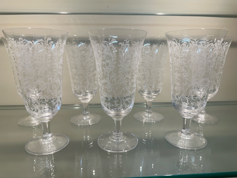 (7) Villeroy & Boch Crystal Stemware Glasses 7.5H [Photo 3]