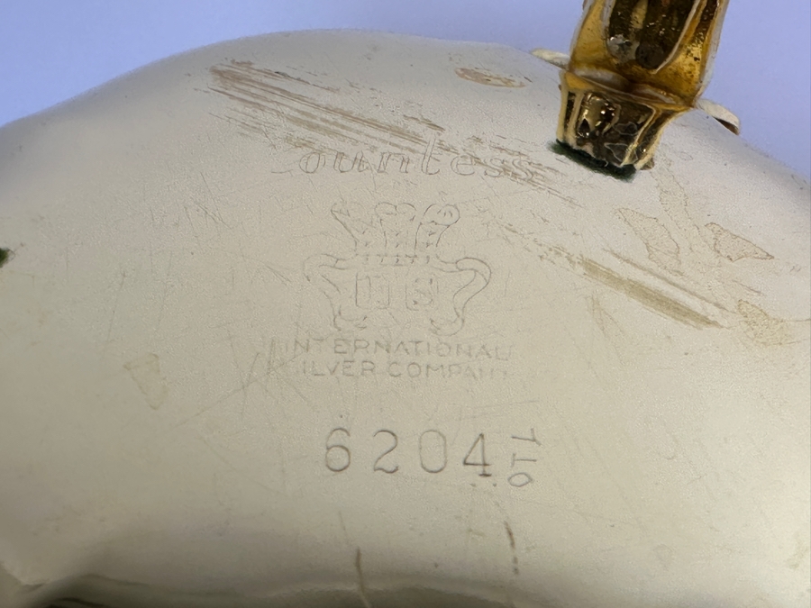 International Silver Company Countess Gold Plated Coffee Pot, Tea Pot, Creamer and Sugar [Photo 8]