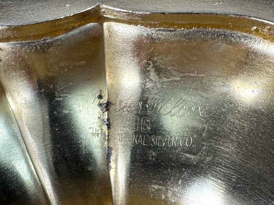 International Silver Co. Webster Wilcox Gold Plated Pair of Candelabra 11'W x 11'H [Photo 6]