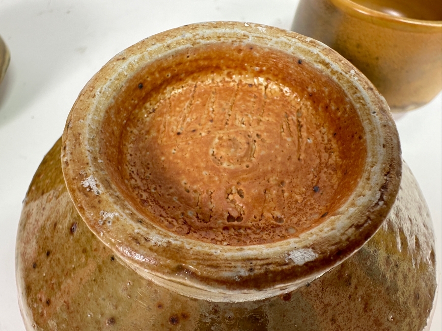 Collection Of Art Pottery Mostly From Palm Springs: Signed Borggren Art Pottery Vessel, Nesbit Hatch Studio Pottery & Others [Photo 7]