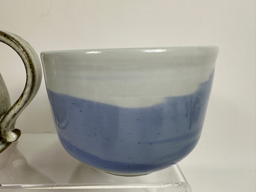 Collection Of Art Pottery Mostly From Palm Springs: Signed Borggren Art Pottery Vessel, Nesbit Hatch Studio Pottery & Others [Photo 16]