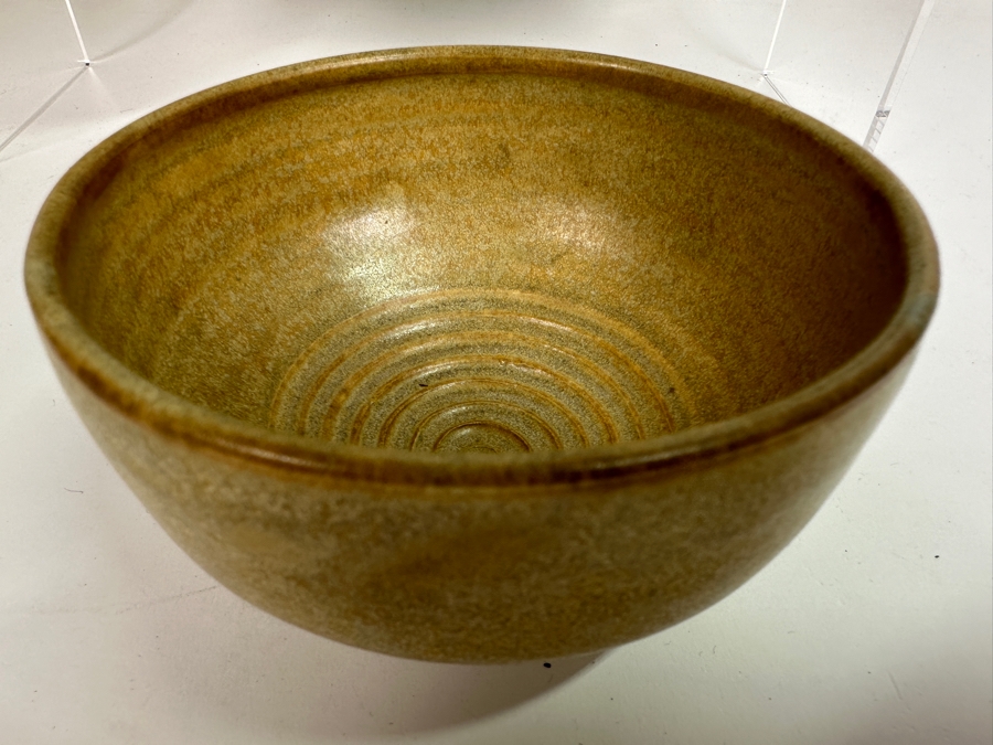 Collection Of Art Pottery Mostly From Palm Springs: Signed Borggren Art Pottery Vessel, Nesbit Hatch Studio Pottery & Others [Photo 13]